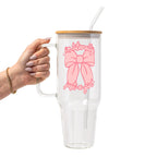 I'm Literally Just a Girl Glass Cup, Mug & Tumbler with Lid and Straw